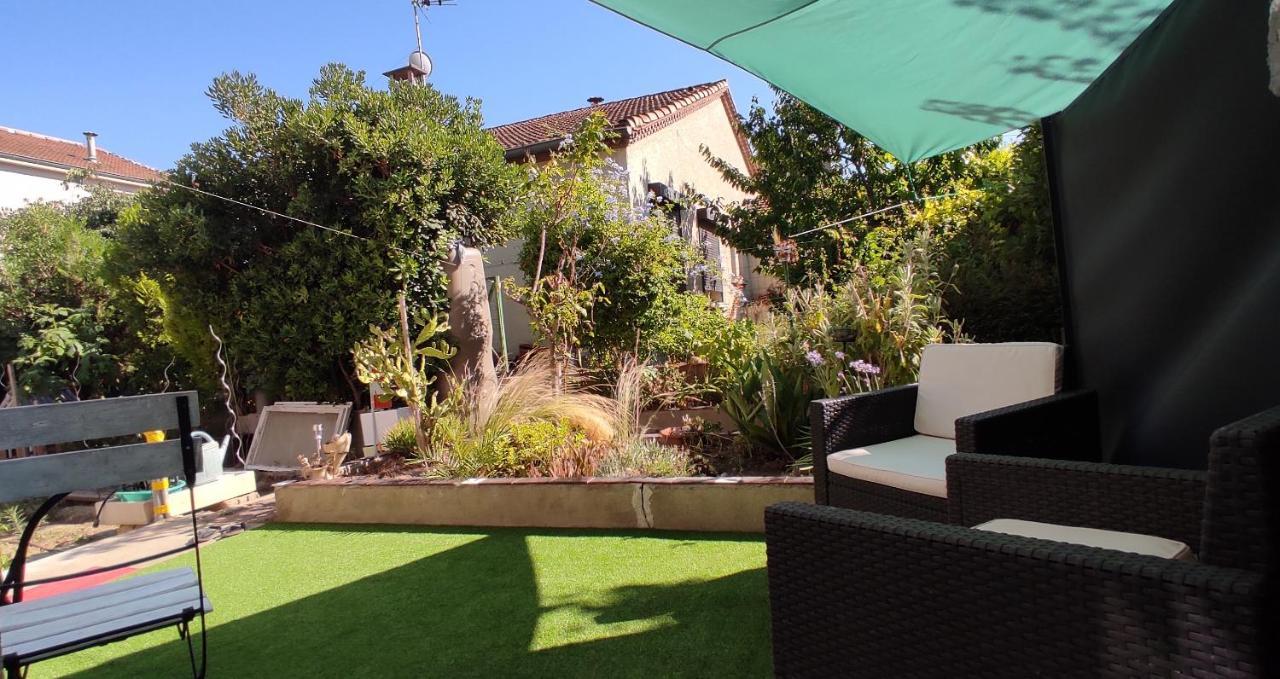 Bel appartement cosy indépendant, jolie terrasse Montpellier Exterior foto